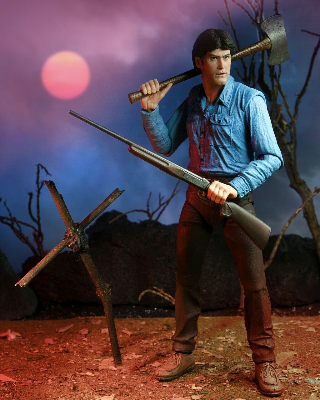 Ultimate Ash Evil Dead 40th Anniversary Actionfigur