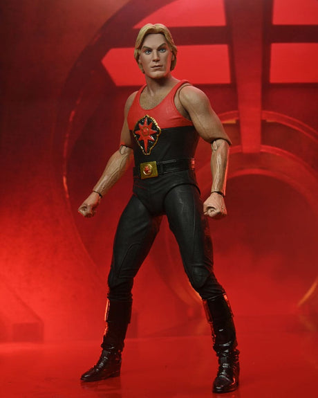 flash gordon final battle 18cm actionfigur mit waffe von neca