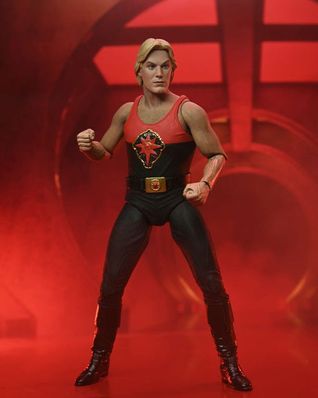 flash gordon final battle 18cm actionfigur mit waffe von neca