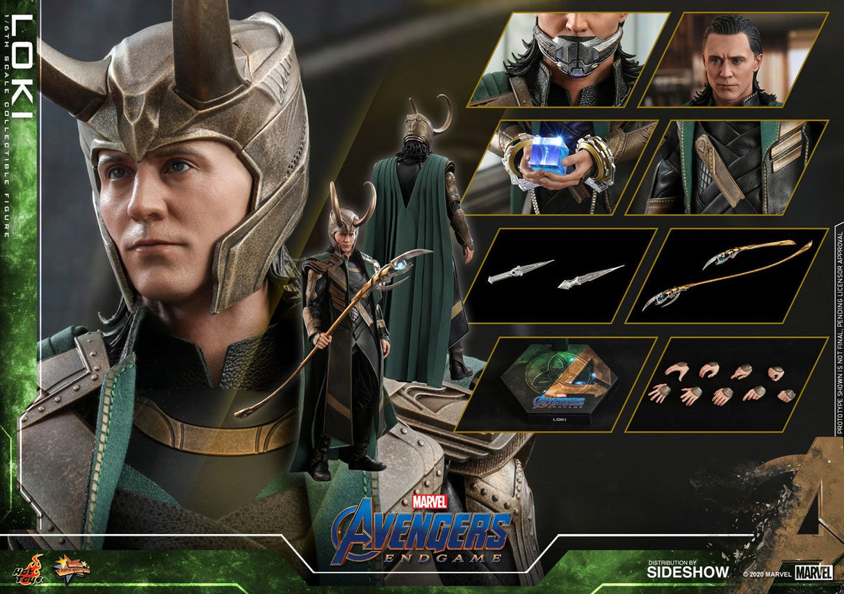 Loki MMS579 Avengers: Endgame 1/6 Actionfigur