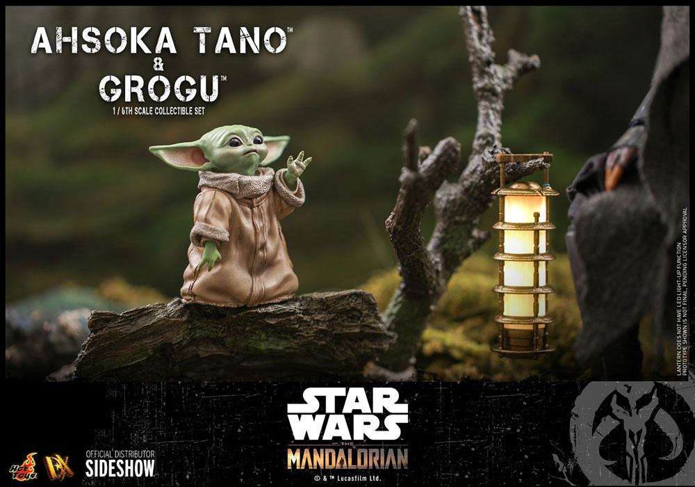 Ahsoka Tano & Grogu Star Wars The Mandalorian Doppelpack 1/6  Actionfigur