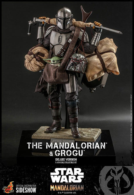 The Mandalorian & Grogu Deluxe Version TMS052 Star Wars 1/6 Actionfigur