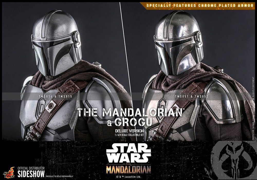 The Mandalorian & Grogu Deluxe Version TMS052 Star Wars 1/6 Actionfigur