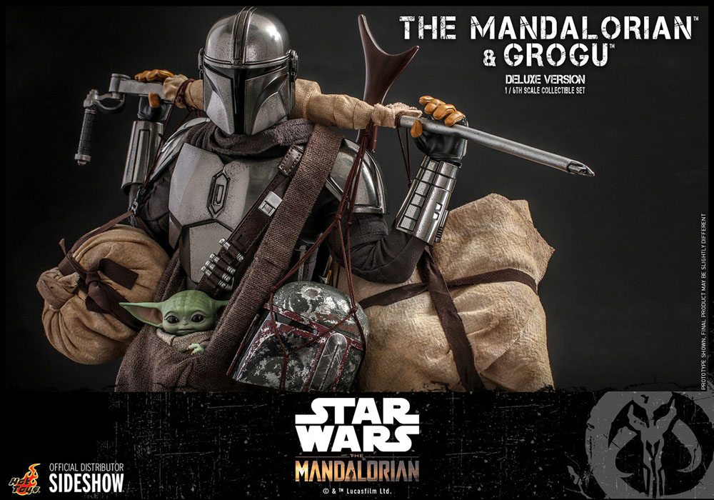 The Mandalorian & Grogu Deluxe Version TMS052 Star Wars 1/6 Actionfigur