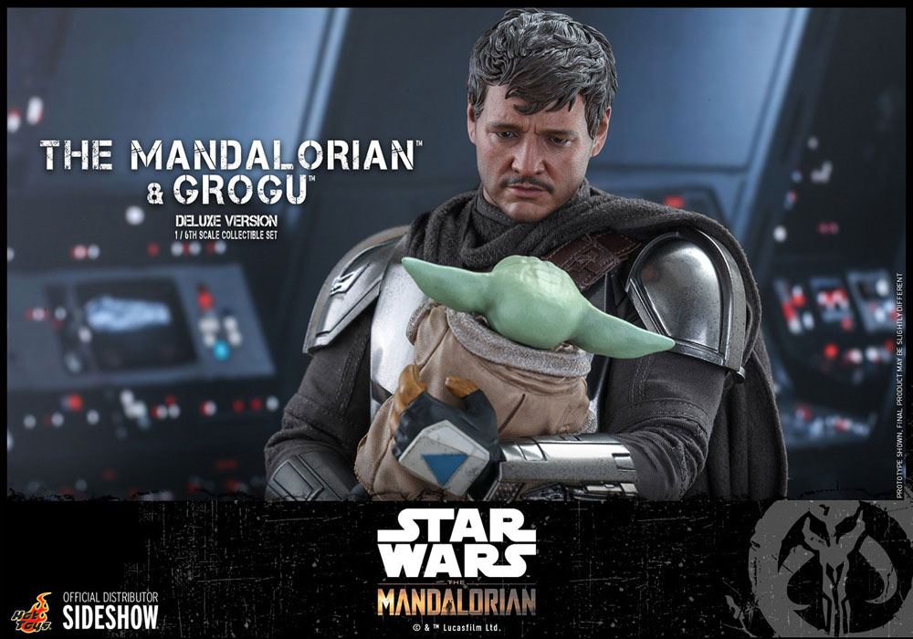 The Mandalorian & Grogu Deluxe Version TMS052 Star Wars 1/6 Actionfigur