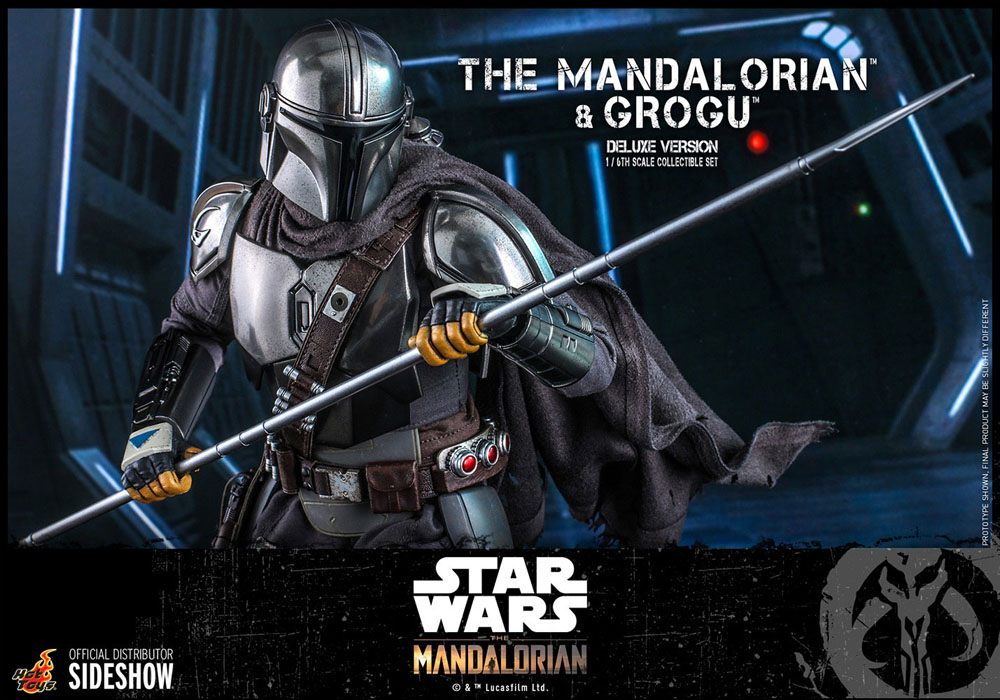 The Mandalorian & Grogu Deluxe Version TMS052 Star Wars 1/6 Actionfigur