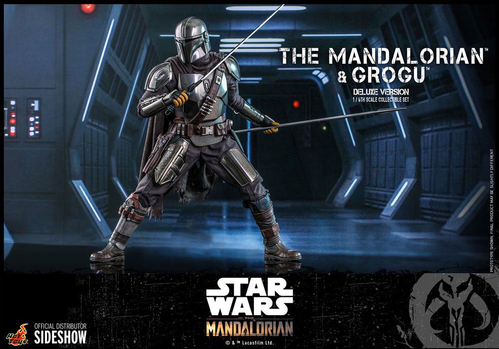 The Mandalorian & Grogu Deluxe Version TMS052 Star Wars 1/6 Actionfigur