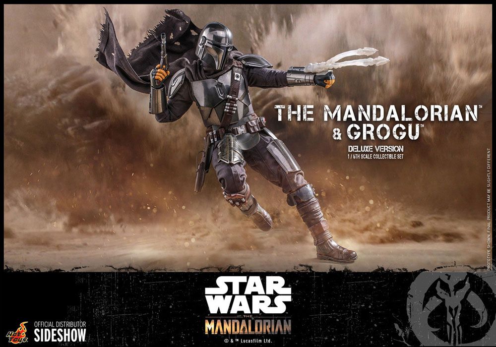 The Mandalorian & Grogu Deluxe Version TMS052 Star Wars 1/6 Actionfigur