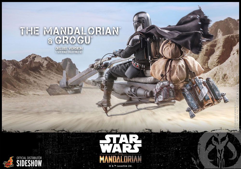 The Mandalorian & Grogu Deluxe Version TMS052 Star Wars 1/6 Actionfigur