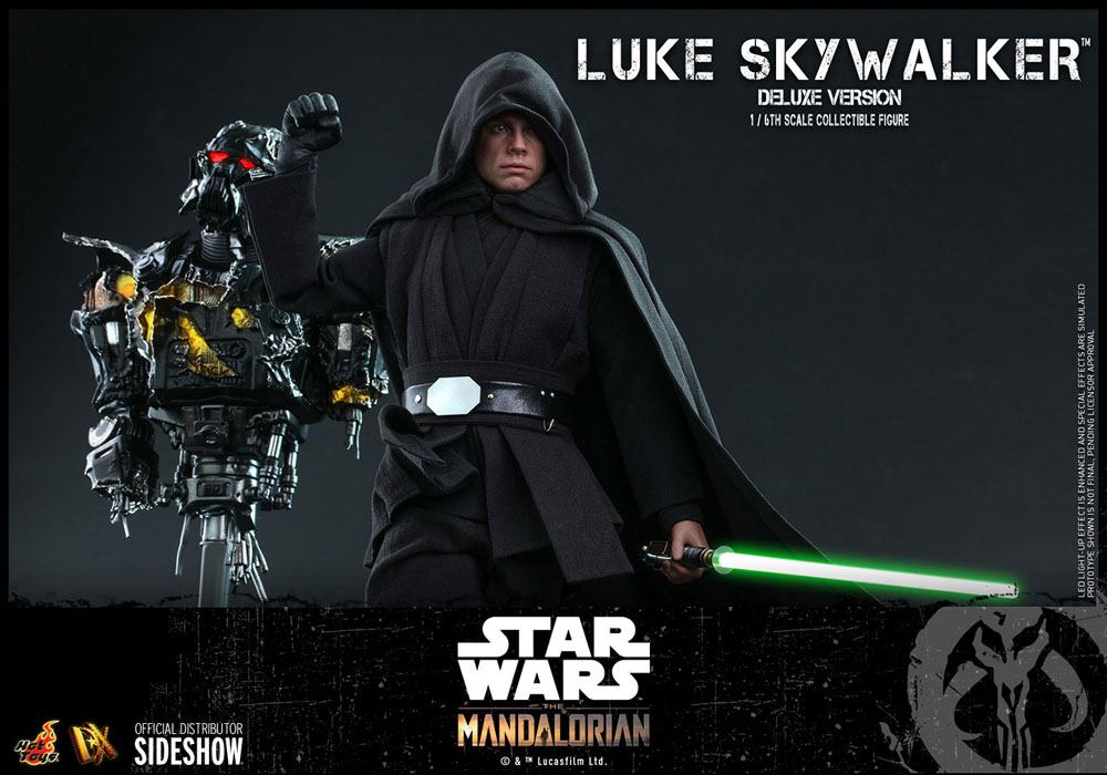 Luke Skywalker Deluxe Version TMS2 DX23 Star Wars The Mandalorian 1/6 Actionfigur