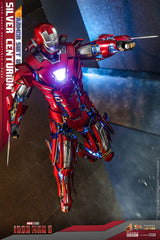 Iron Man 3 Silver Centurion Diecast MMS618 D43 1/6 Actionfigur