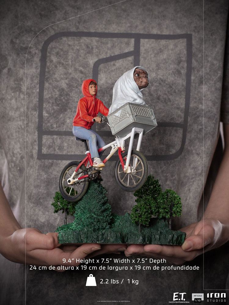 E.T. Der Außerirdische & Elliot Art Scale 1/10 Statue