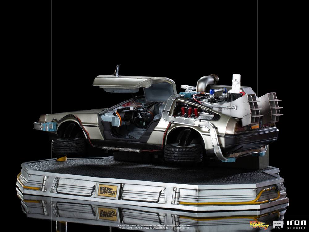 DeLorean Zurück in die Zukunft II 58cm Art Scale 1/10 Statue