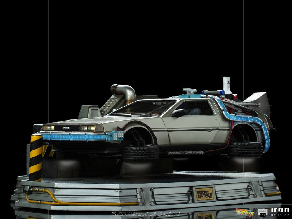 DeLorean Zurück in die Zukunft II 58cm Art Scale 1/10 Statue