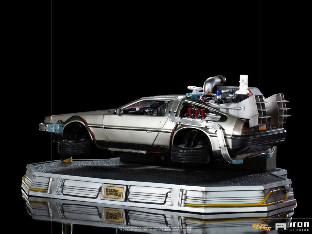 DeLorean Zurück in die Zukunft II 58cm Art Scale 1/10 Statue