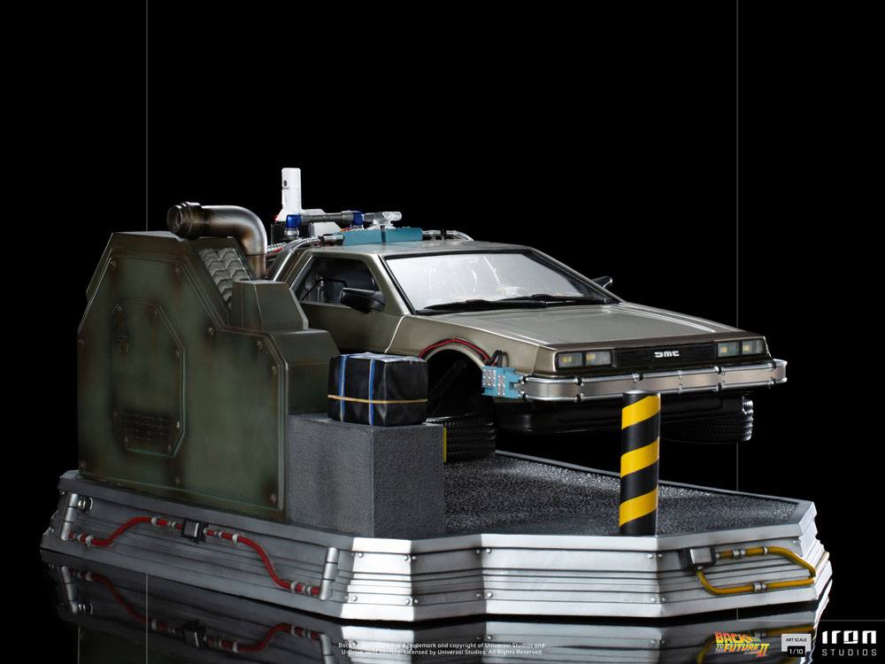 DeLorean Zurück in die Zukunft II 58cm Art Scale 1/10 Statue