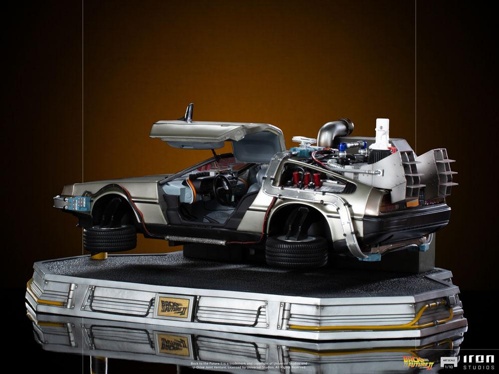 DeLorean Zurück in die Zukunft II 58cm Art Scale 1/10 Statue