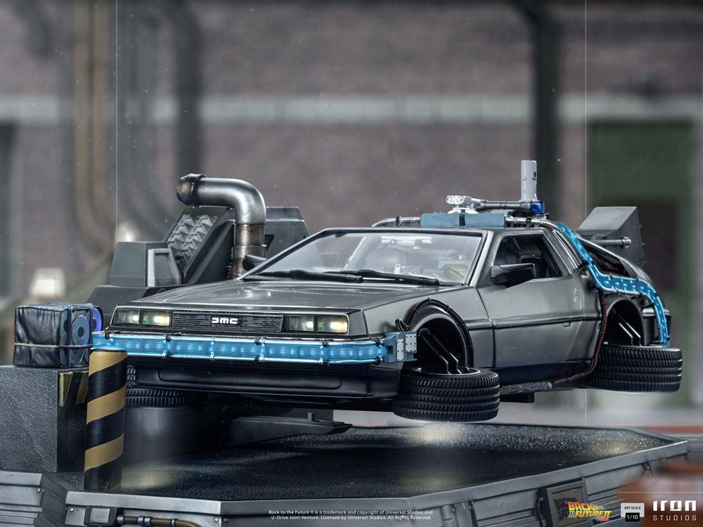 DeLorean Zurück in die Zukunft II 58cm Art Scale 1/10 Statue