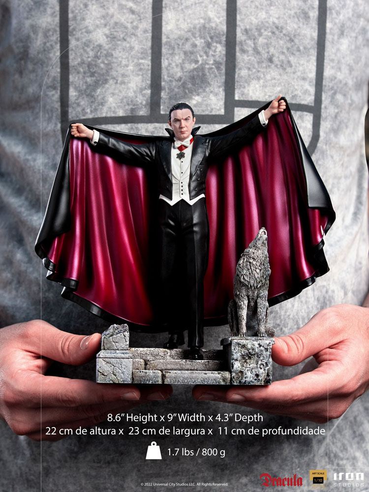 Dracula Universal Monsters Deluxe Art Scale 1/10 Statue