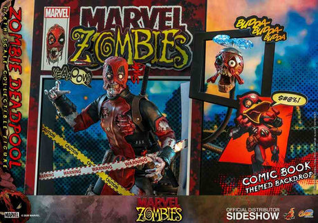 Deadpool Zombie Deadpool Marvel Comic Masterpiece 1/6 Actionfigur 19